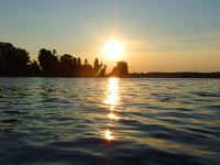 74163ReSa - Kayak outing on Bass Lake with Mark Booth   Each New Day A Miracle  [  Understanding the Bible   |   Poetry   |   Story  ]- by Pete Rhebergen
